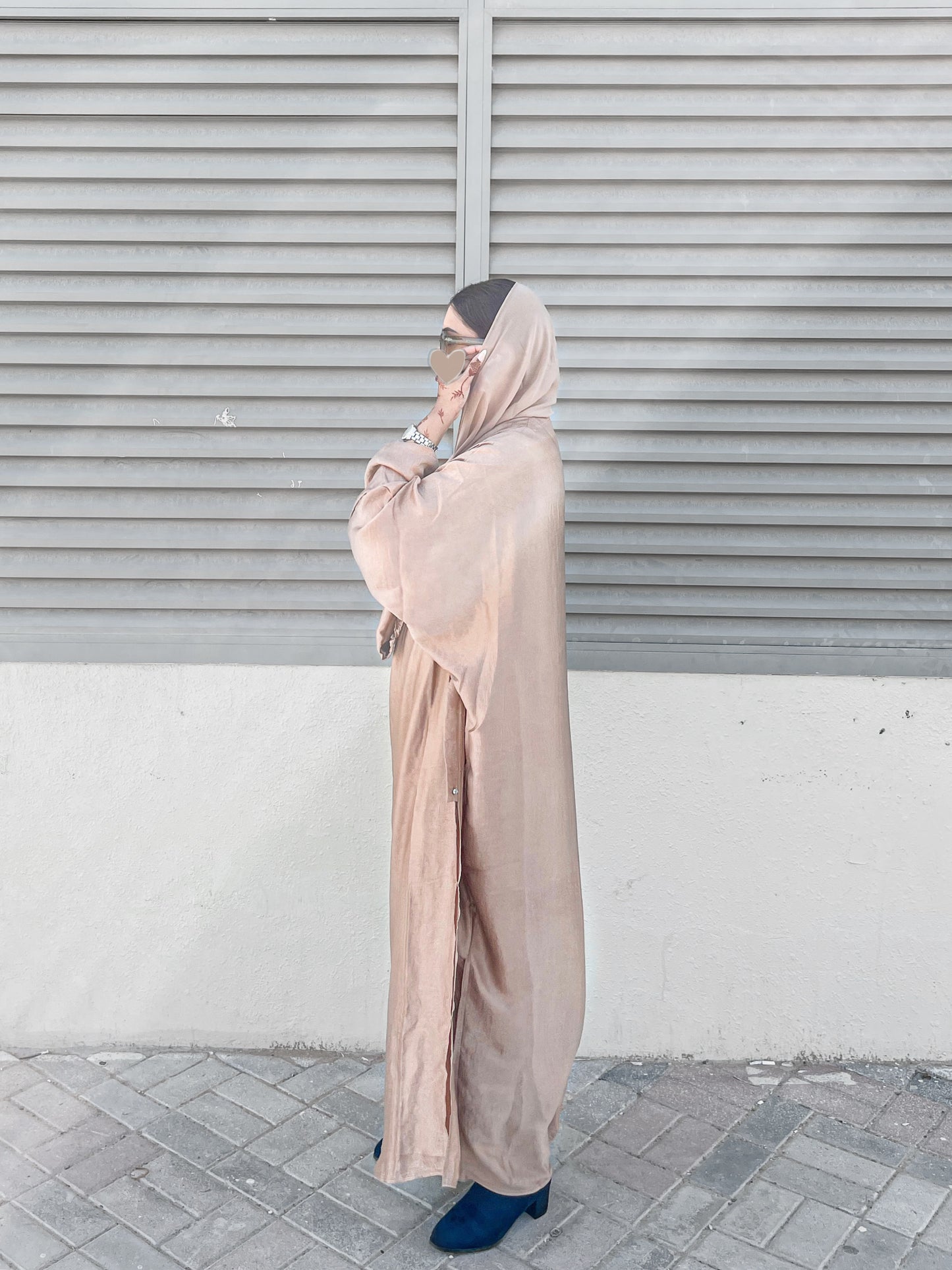 Aria abaya beige