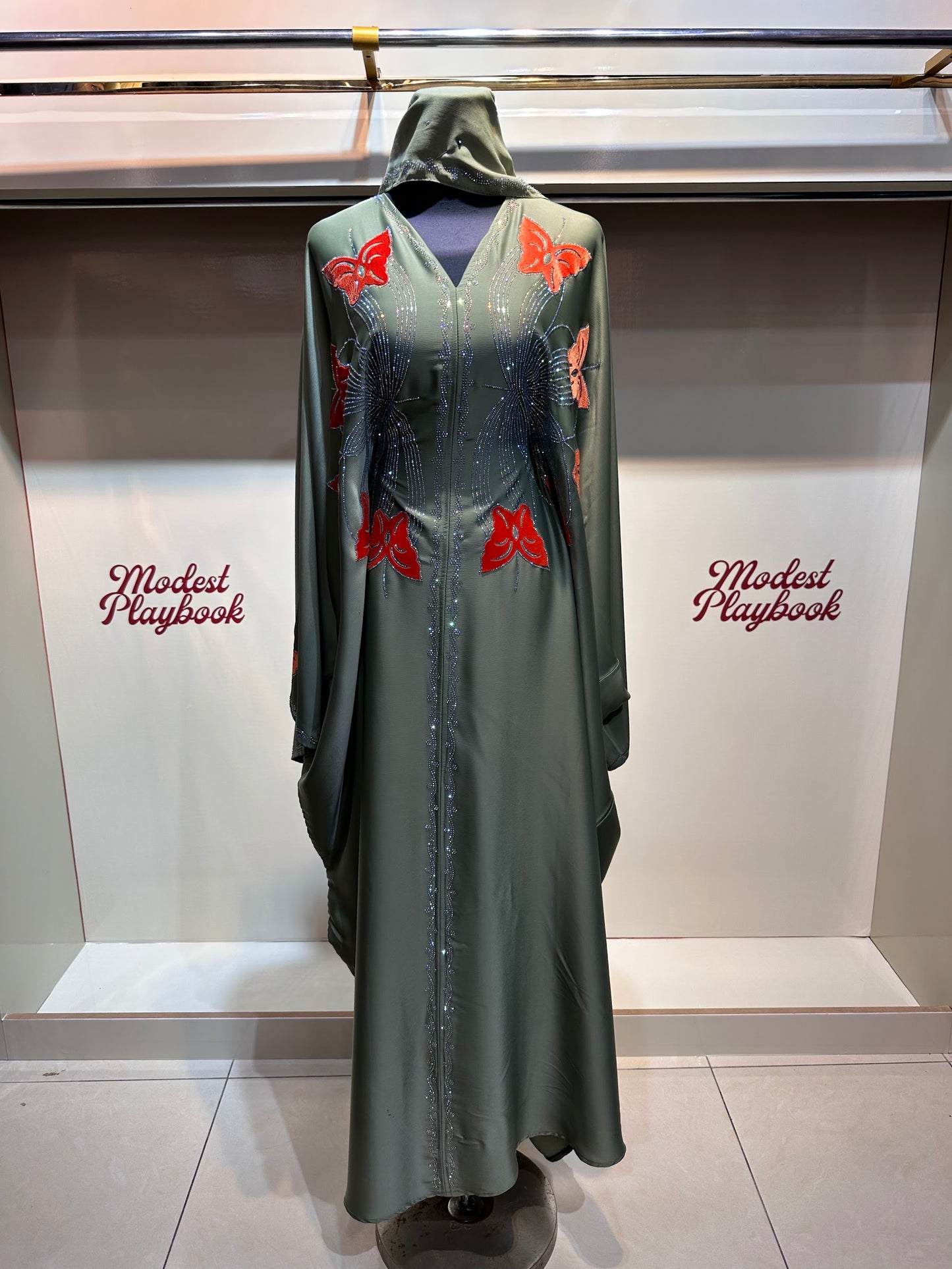 ABAYA DESIGN 81 front