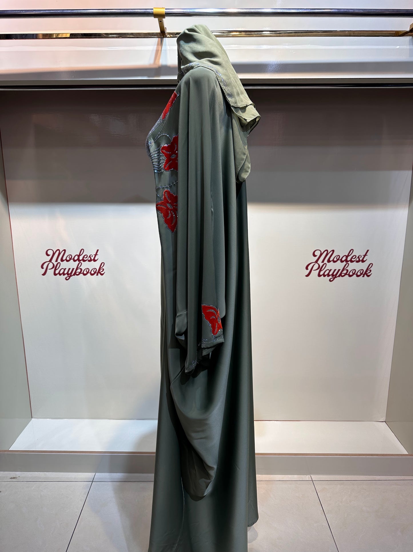 ABAYA DESIGN 81 side