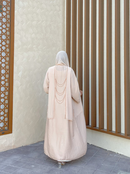 Sumayah abaya beige