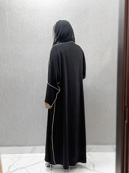 Laila abaya white