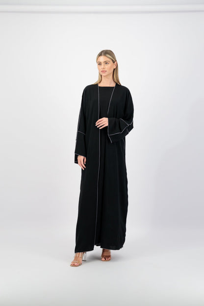 Laila abaya black