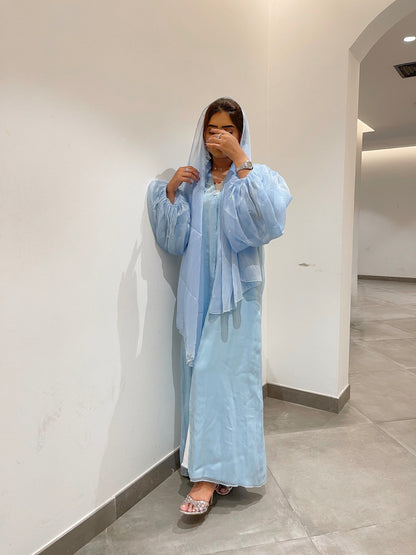 Jasmine abaya blue