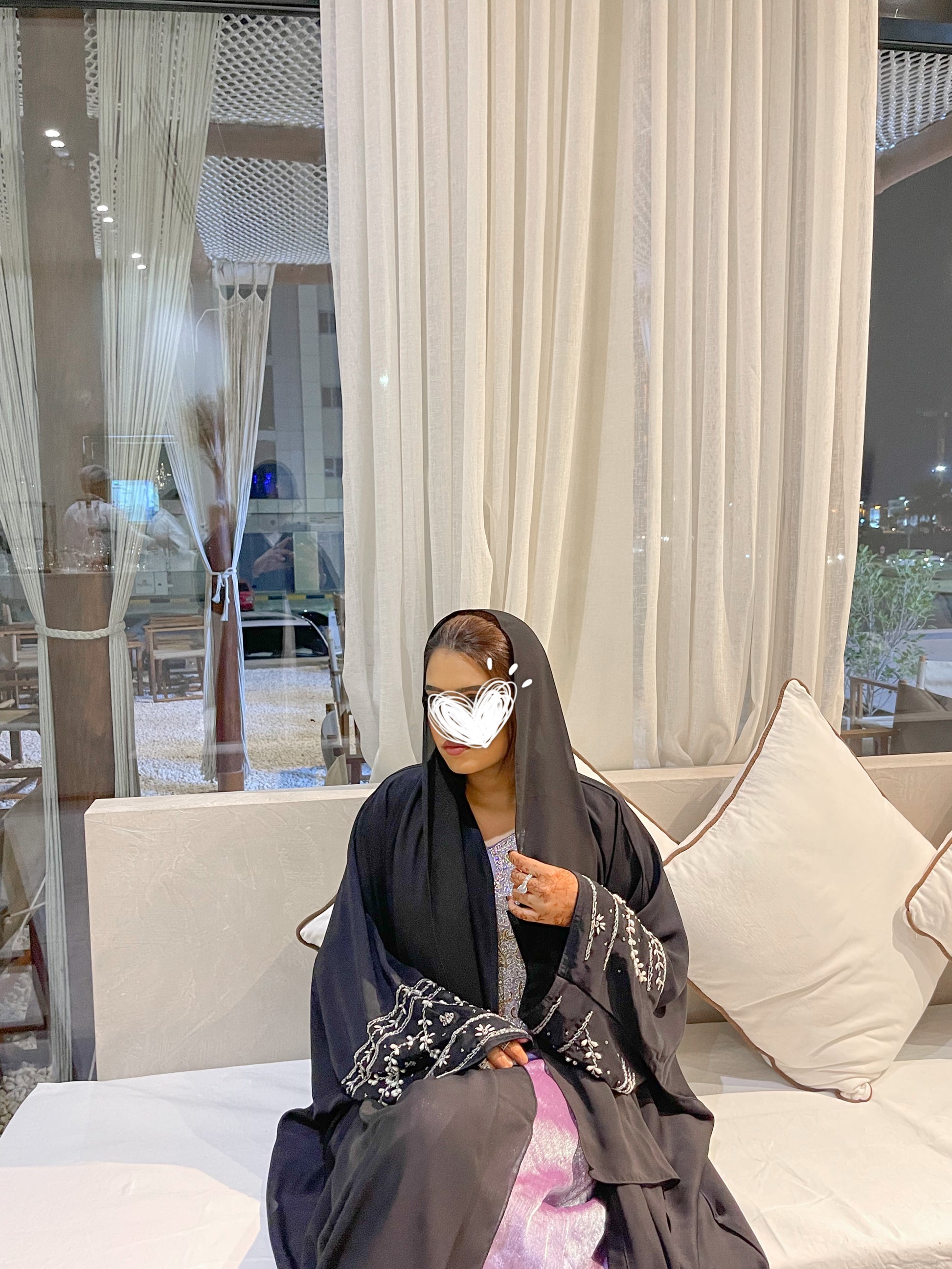 Asma abaya black