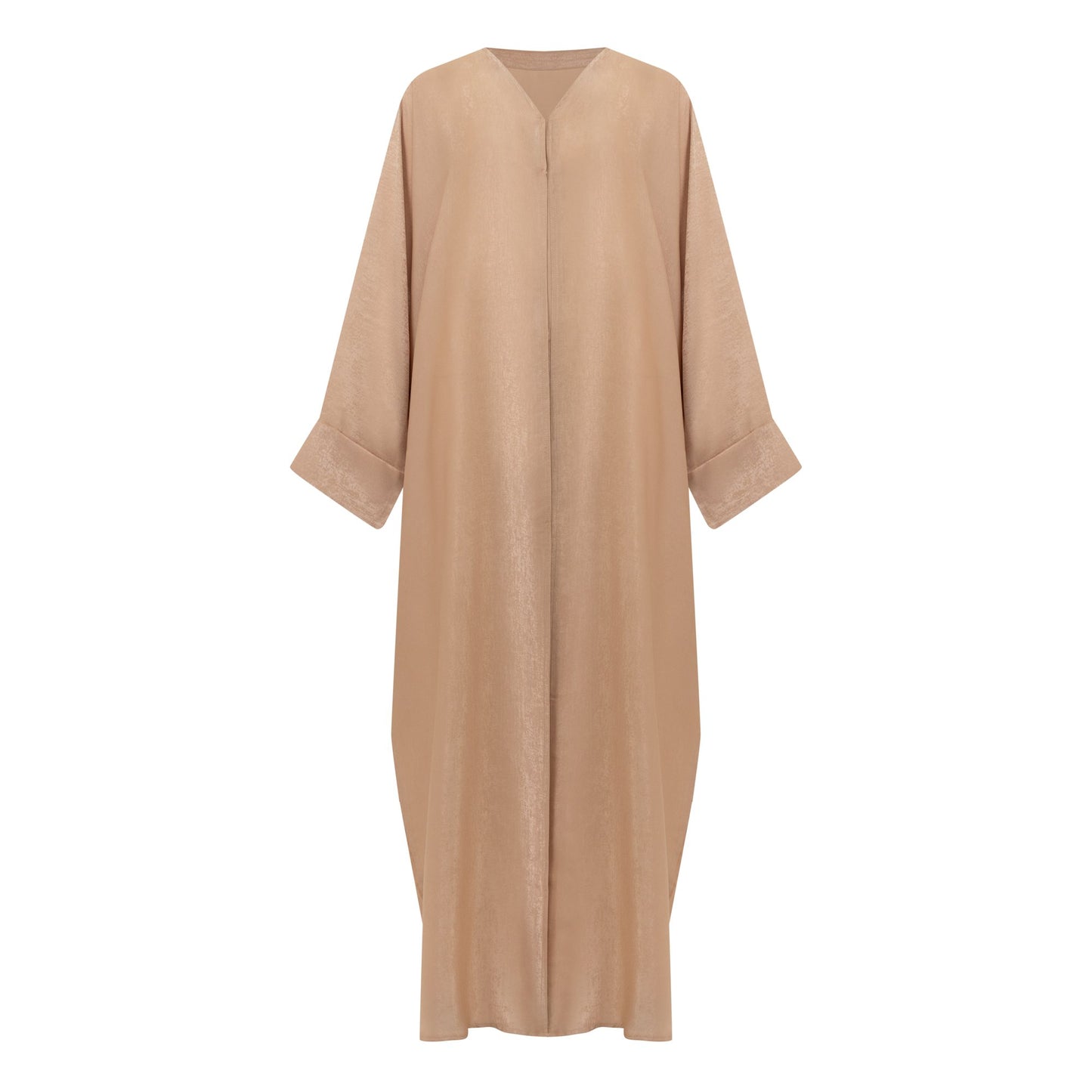 Azeena abaya colour-beige-front