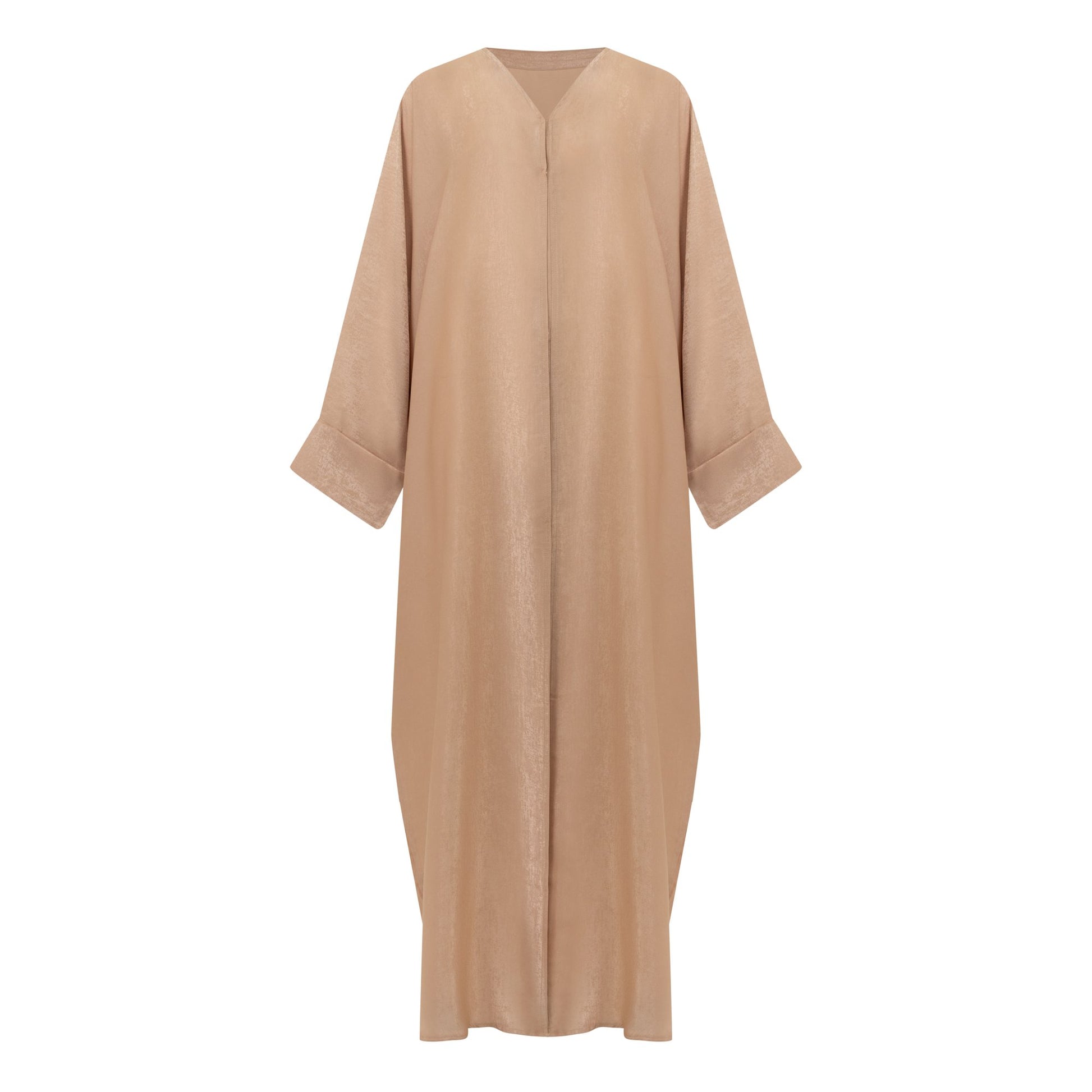 Azeena abaya colour-beige-front