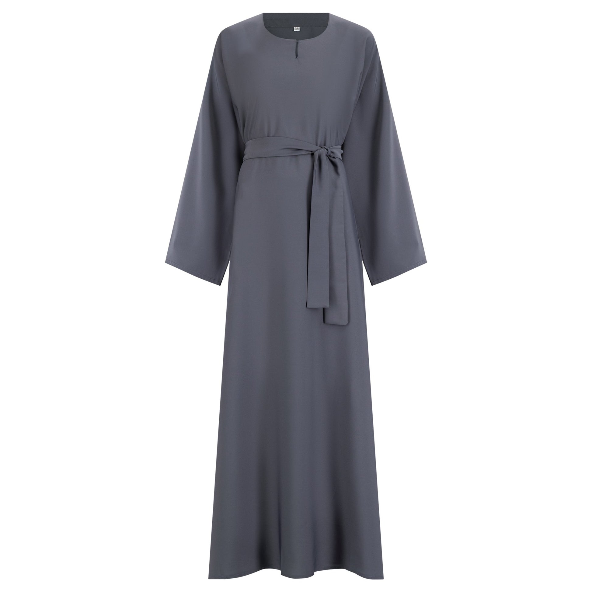 Nida Essentials abaya colour-bluegrey-front