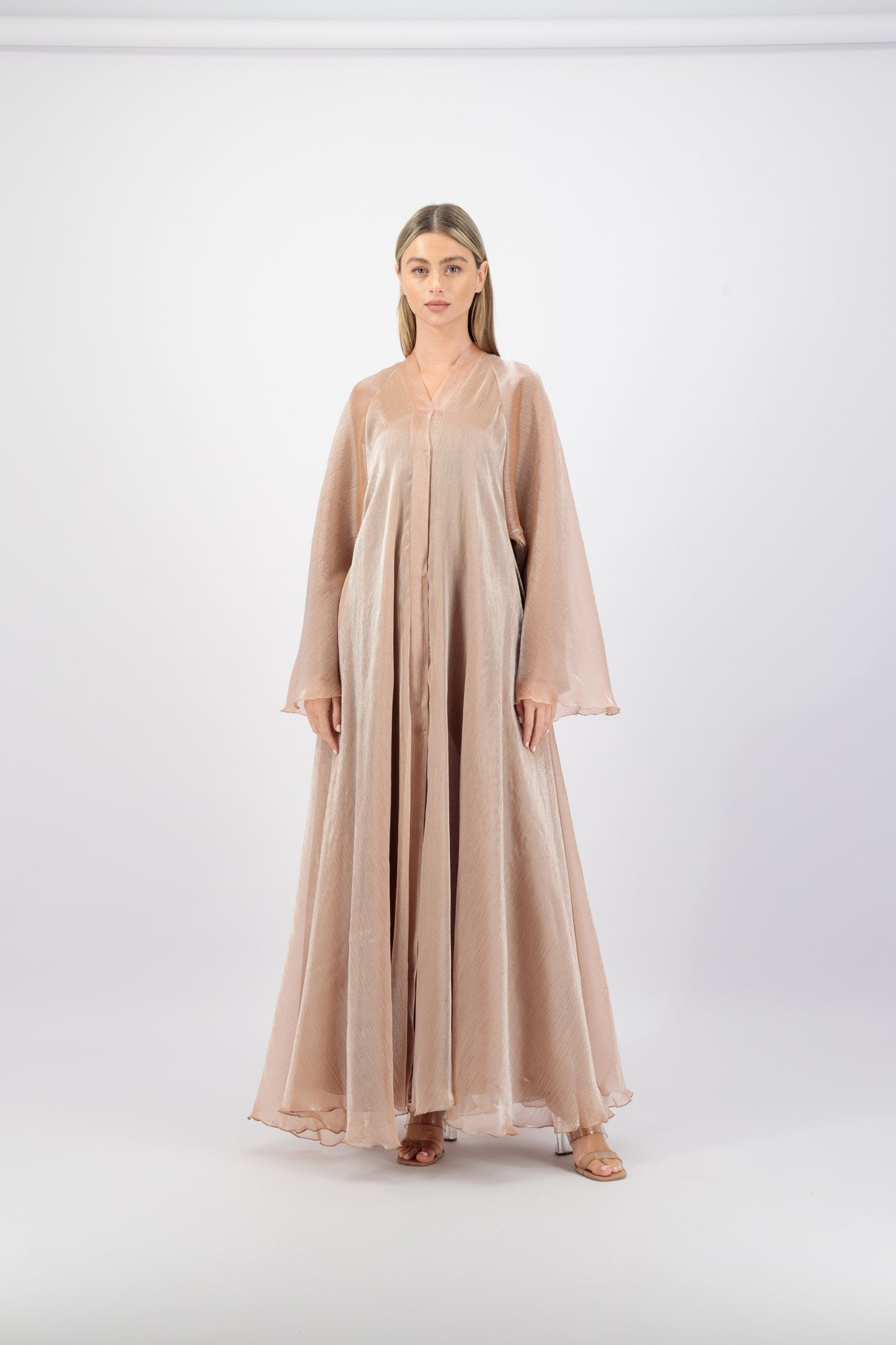 Sapphire abaya colour-blush-front
