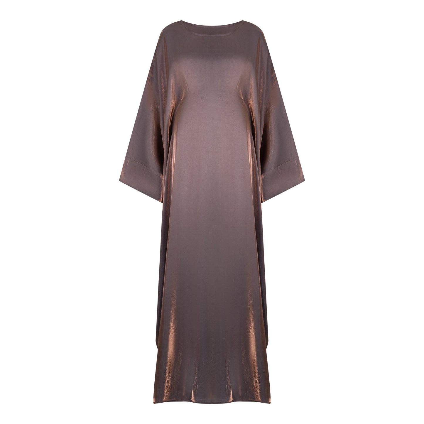 Shimmer Butterfly abaya colour-bronze-front
