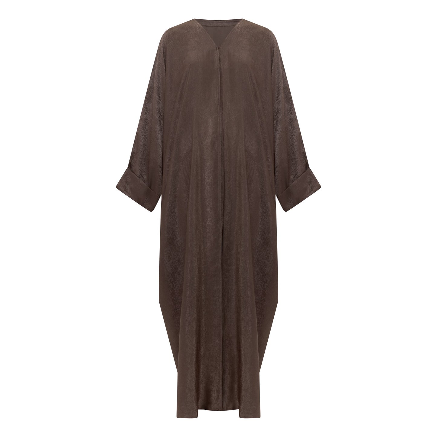 Azeena abaya colour-brown-front