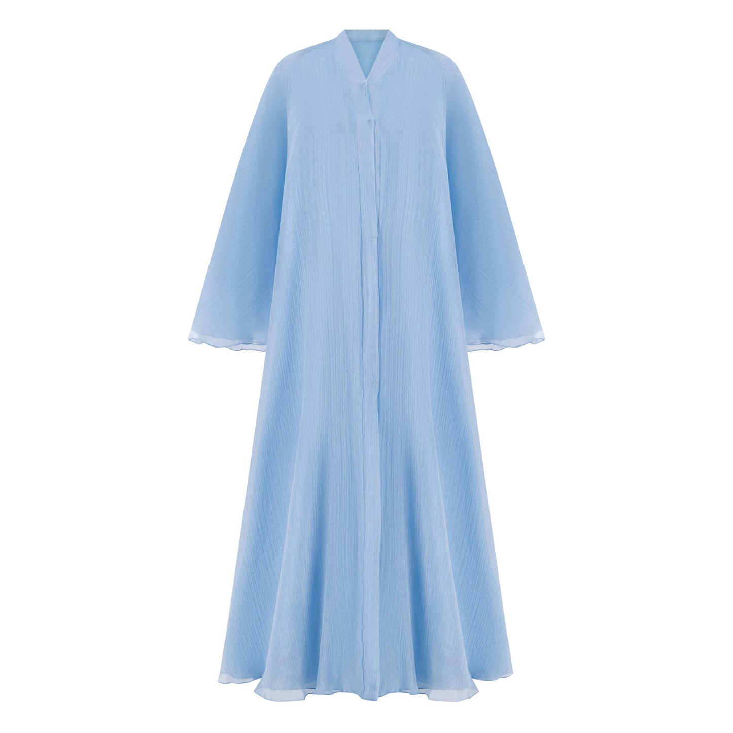 Sapphire abaya colour-blue-front