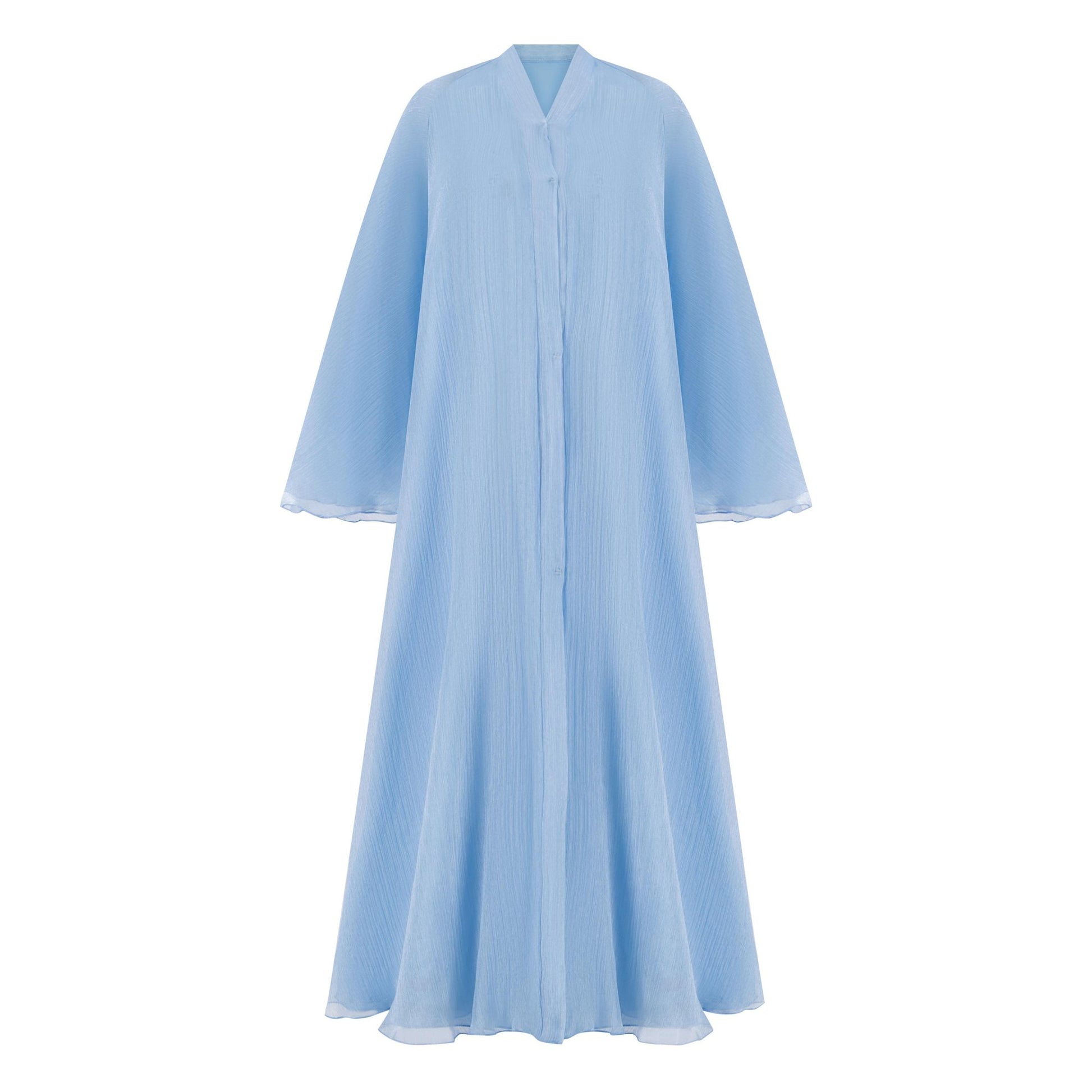 Sapphire abaya colour-blue-front