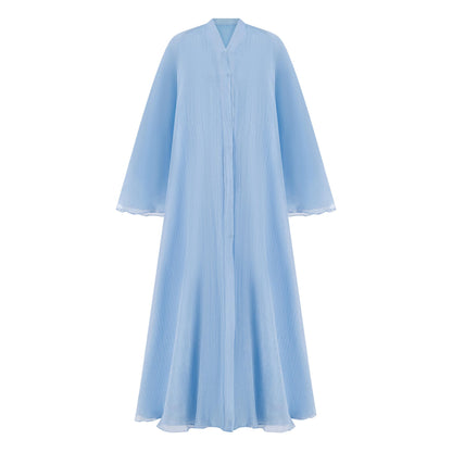 Sapphire abaya colour-blue-front