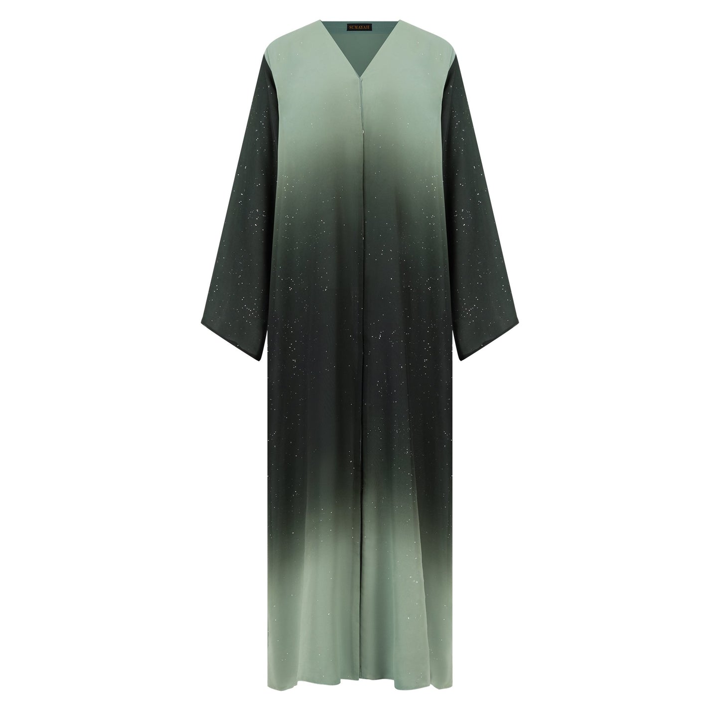 Hana abaya colour-green-front
