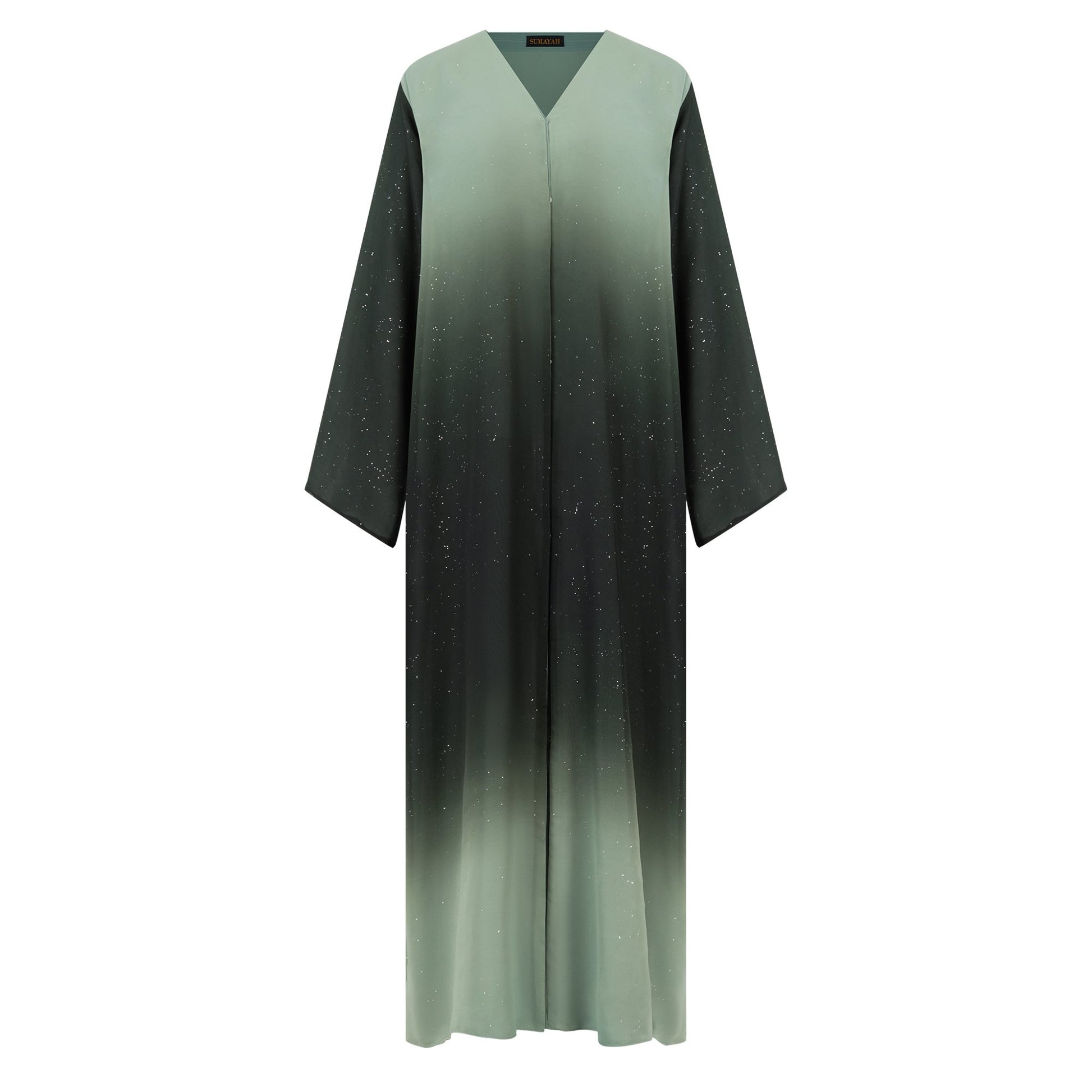 Hana abaya colour-green-front