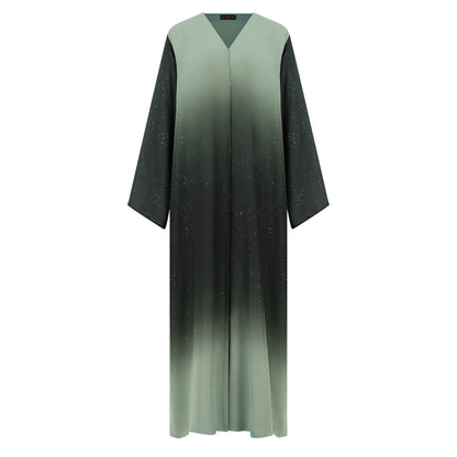 Hana abaya colour-green-front