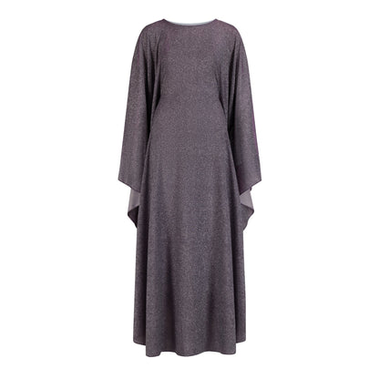 Shimmer Butterfly abaya colour-mauve-front