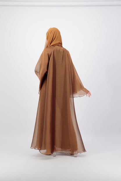 Sapphire abaya back