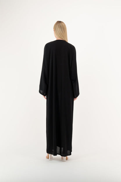 Lila abaya back