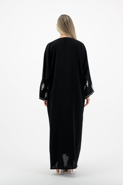 Sadia abaya back