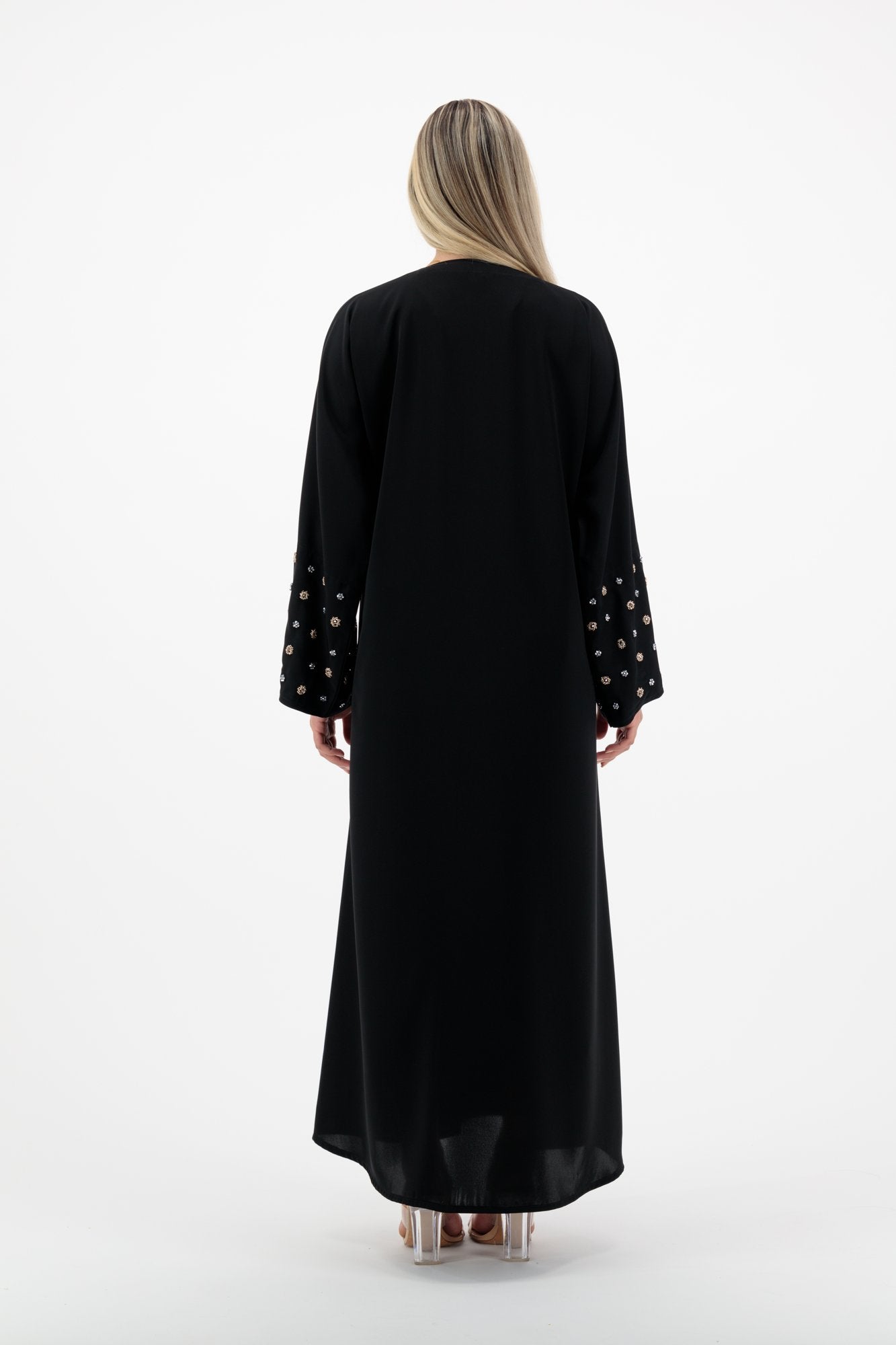 Zara abaya back