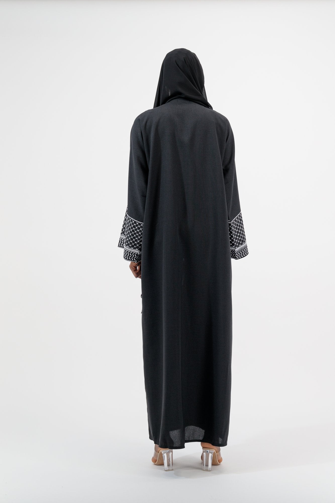 Keffiyeh abaya back