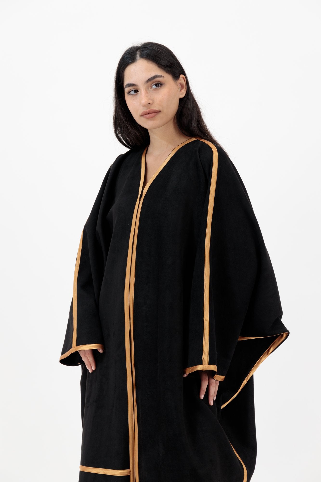 Ghaiya abaya closeup
