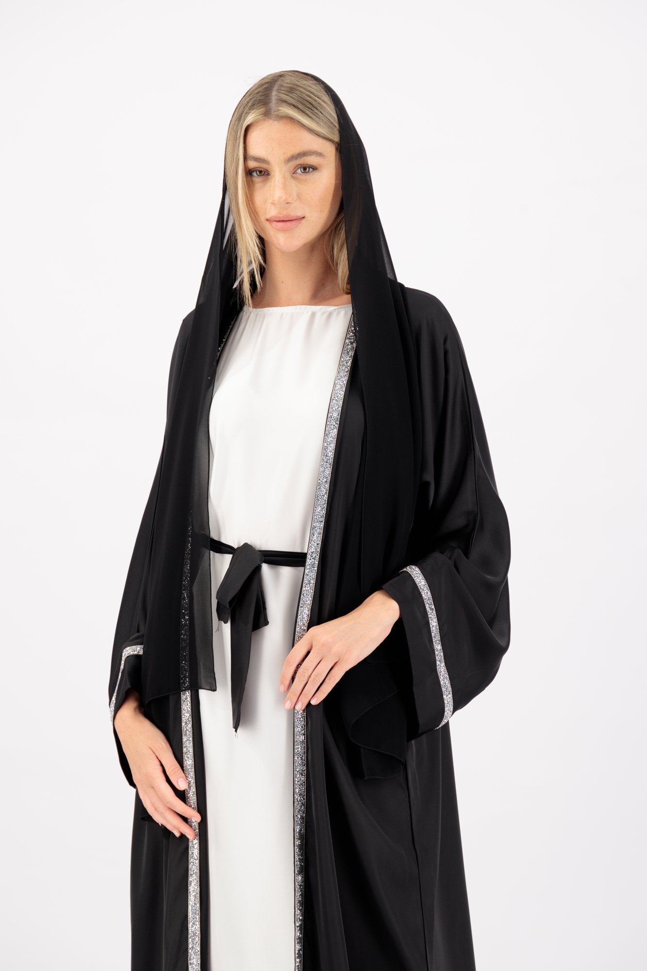 Elahi abaya closeup