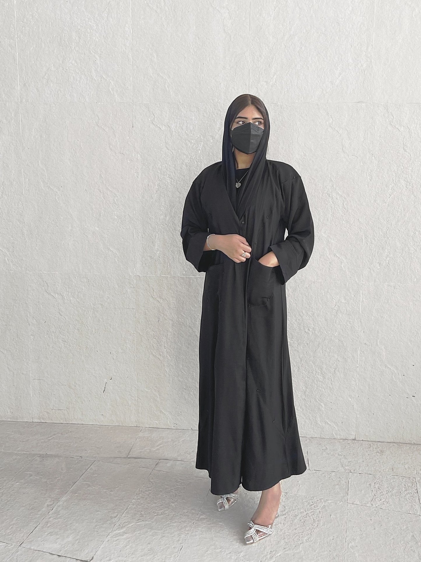 Aya abaya closeup