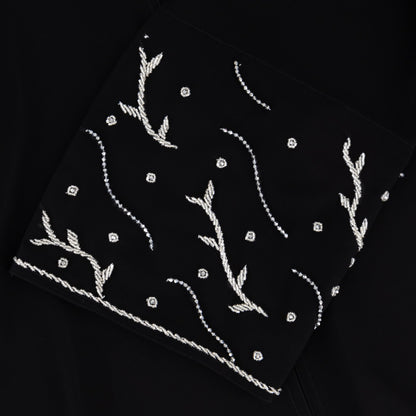 Zimal abaya closeup