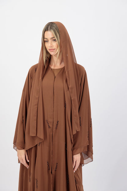 Farah abaya closeup