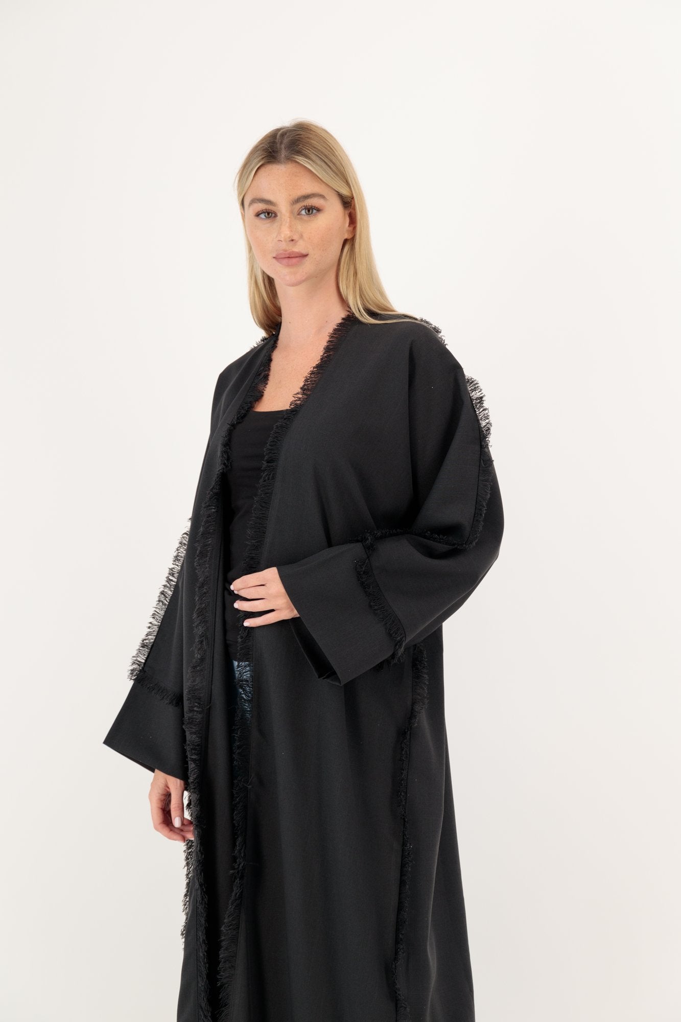 Sahar abaya closeup