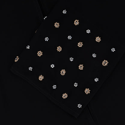 Zara abaya closeup