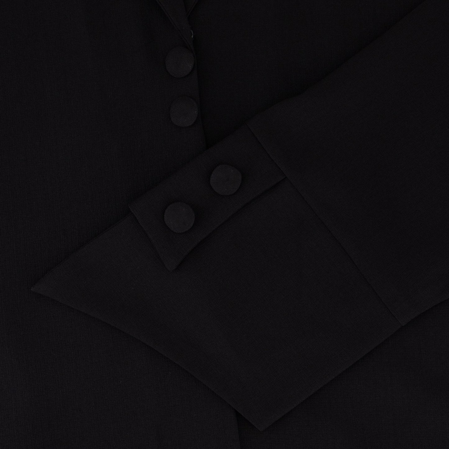 Blazer abaya closeup