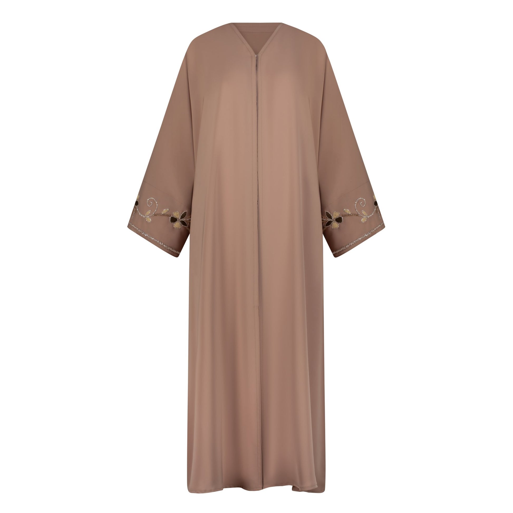 Zaha abaya front