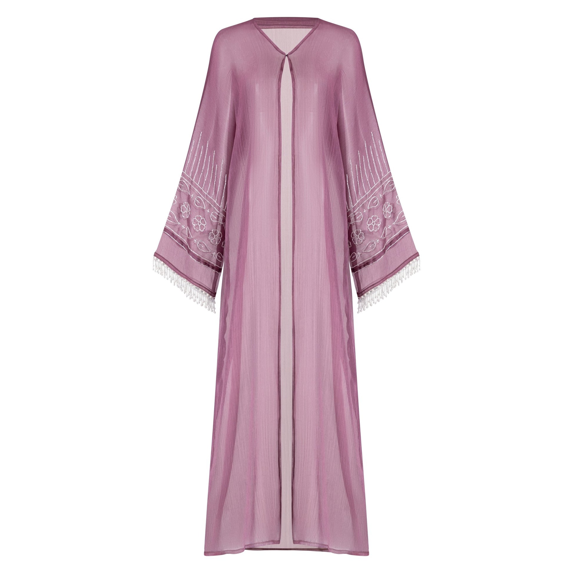 Marha abaya mauve lilac ghost