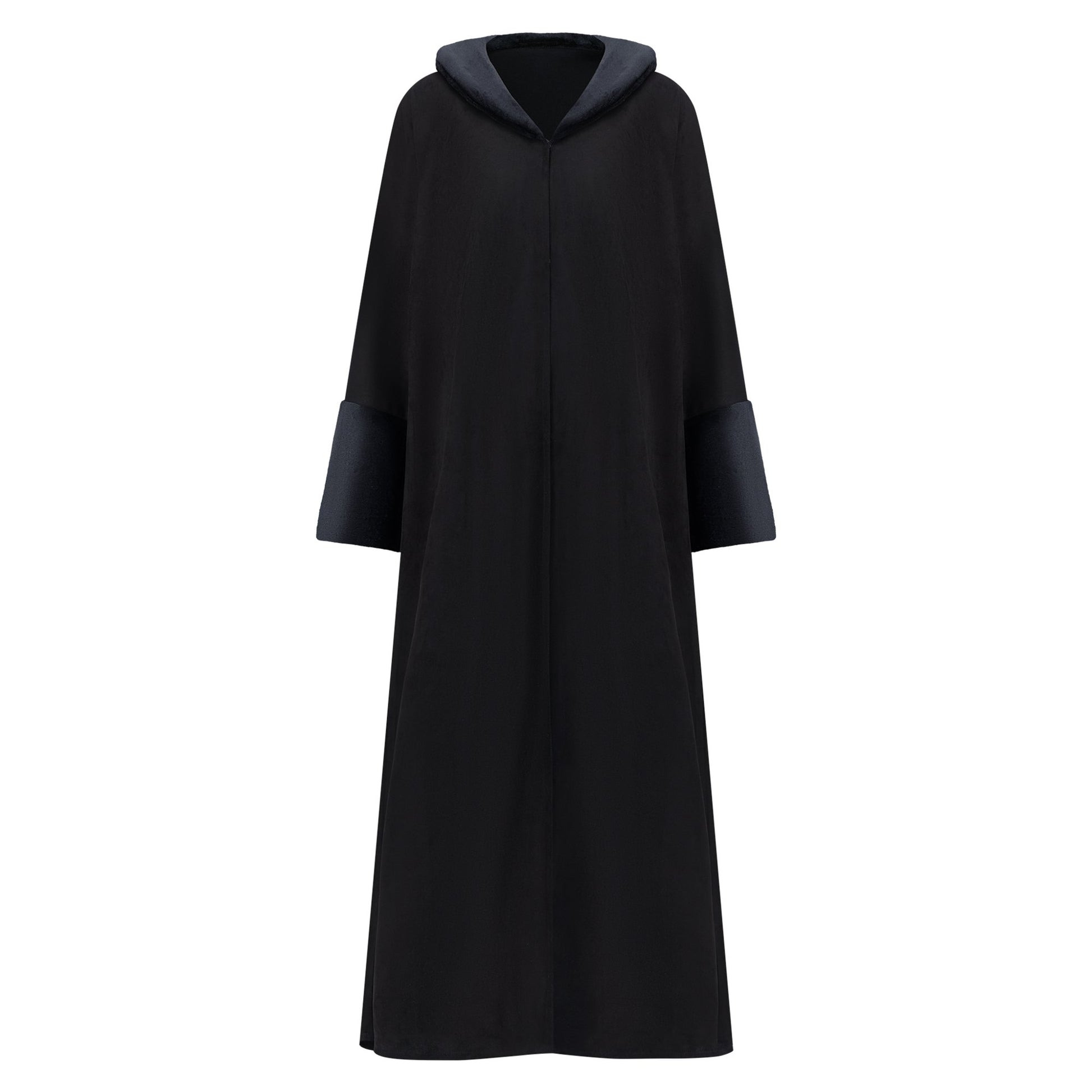 Fur Coat abaya front
