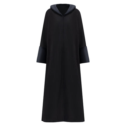 Fur Coat abaya front