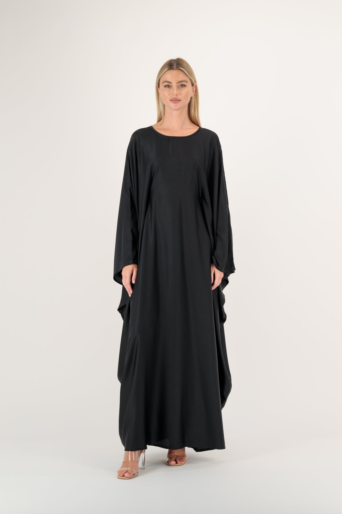 Silk Butterfly abaya front