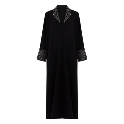 Noura abaya front