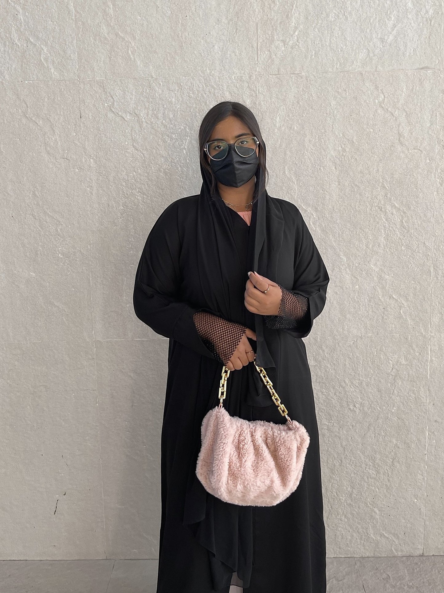 Yasmin abaya front