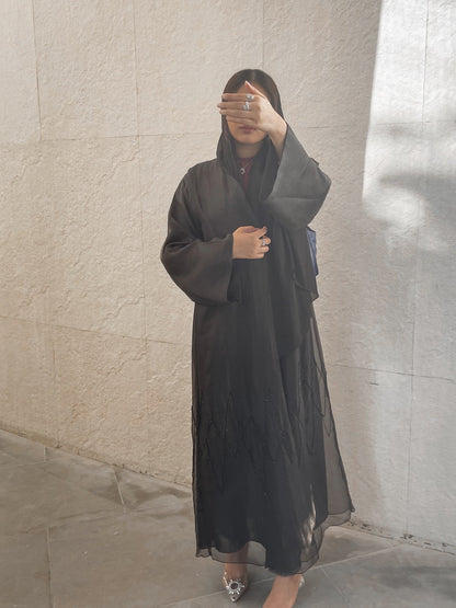 Zakia abaya front