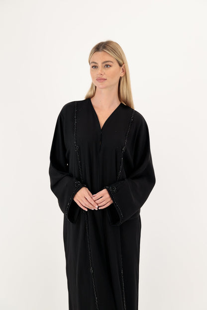 Lila abaya sleeve