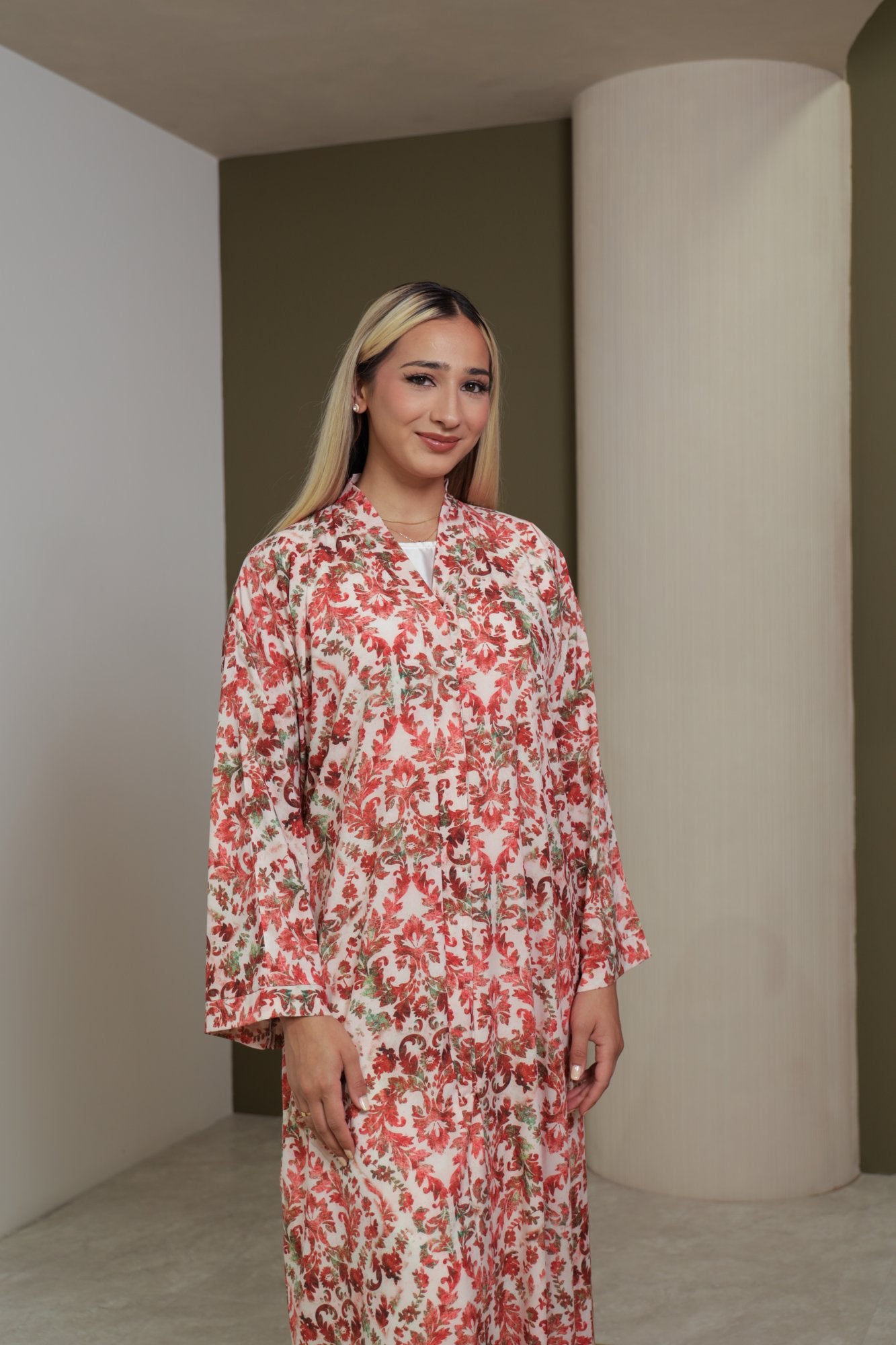 Zinnia abaya sleeve