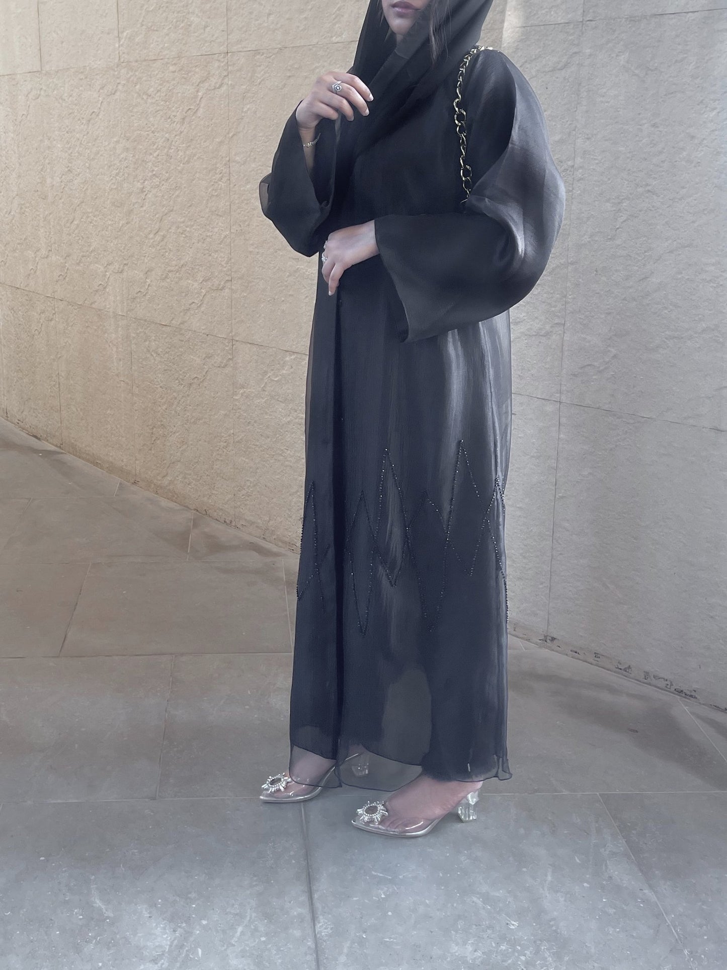 Zakia abaya sleeve