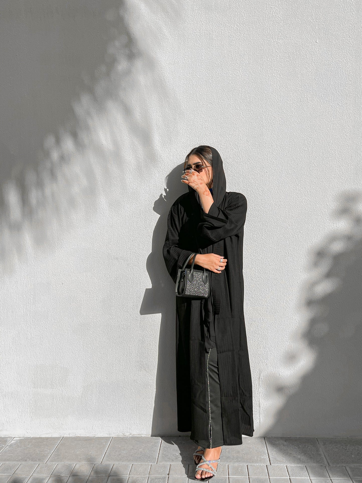 Layan abaya black