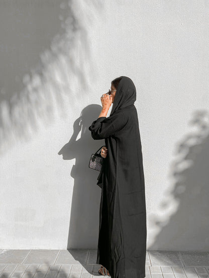 Layan abaya black