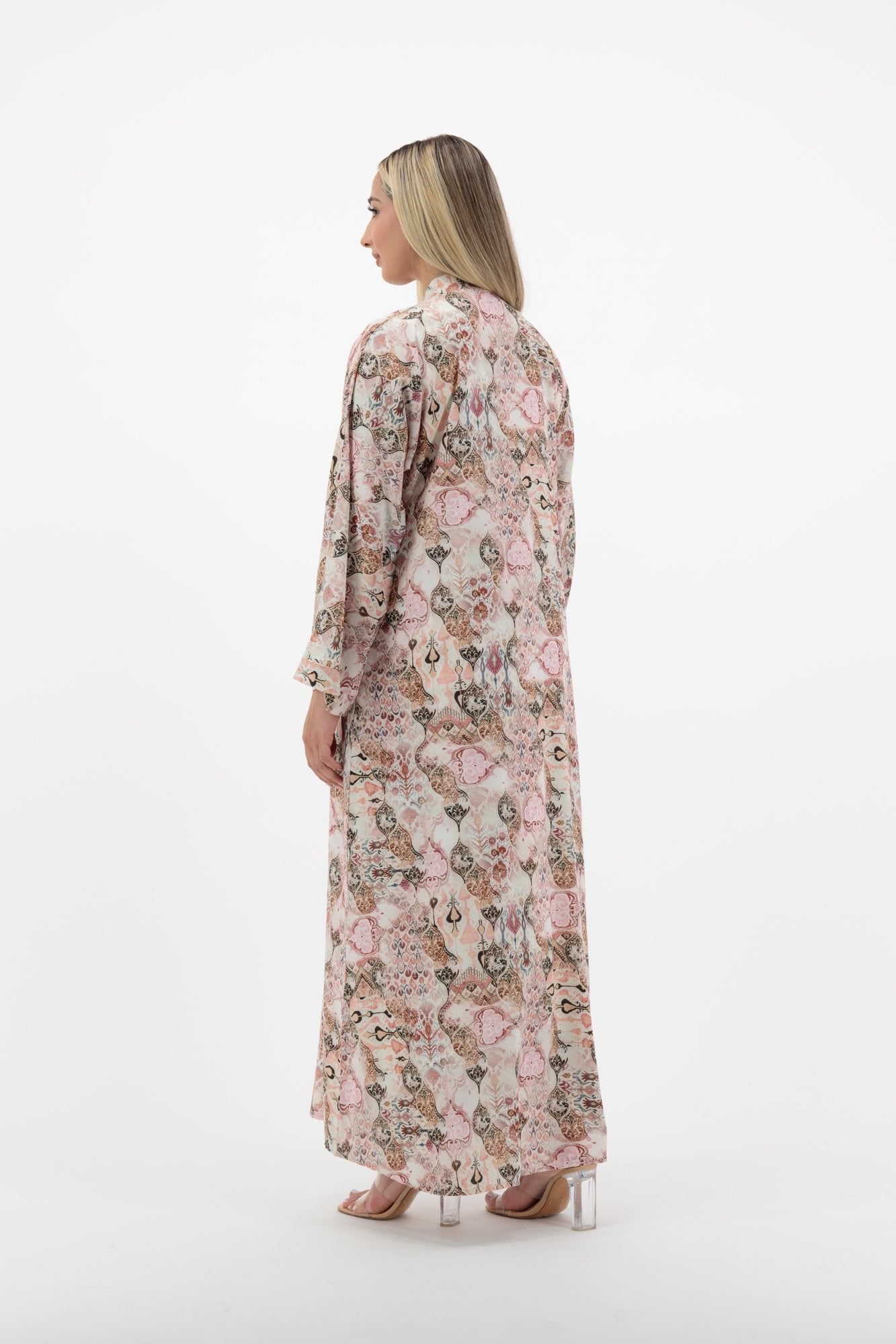 Ruba abaya model-back