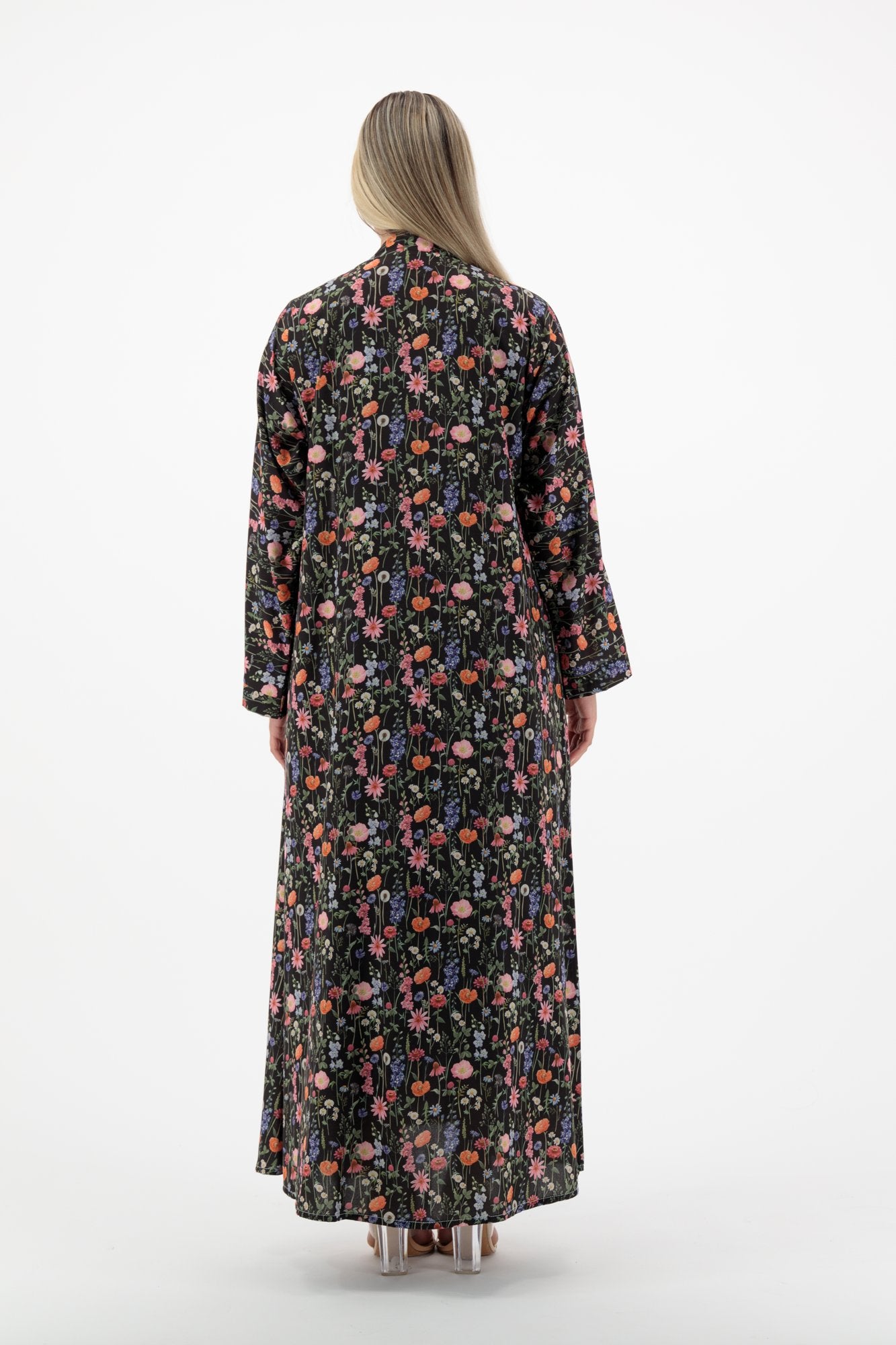 Wardah abaya model-back