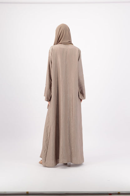Shimmer Set abaya model-back